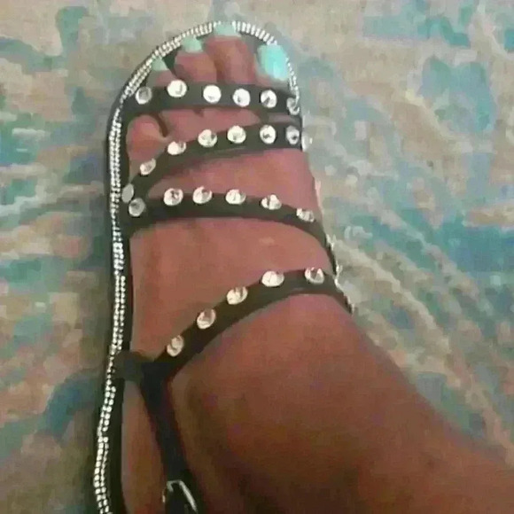 Bamboo Jelly Sandals sz 9 - Picture 3 of 4